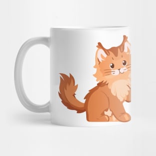 The Feline Majesty: An Impressive Maine Coon Mug